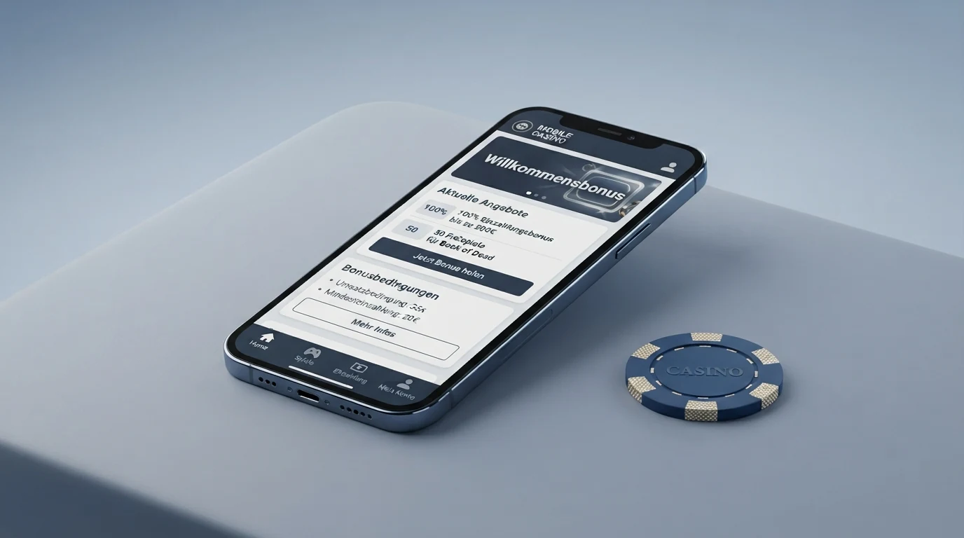 Eine tabellarische Übersicht mit Betreiber-Namen, Konzessionsstatus und Bonus-Daten, dargestellt auf einem Smartphone-Bildschirm
