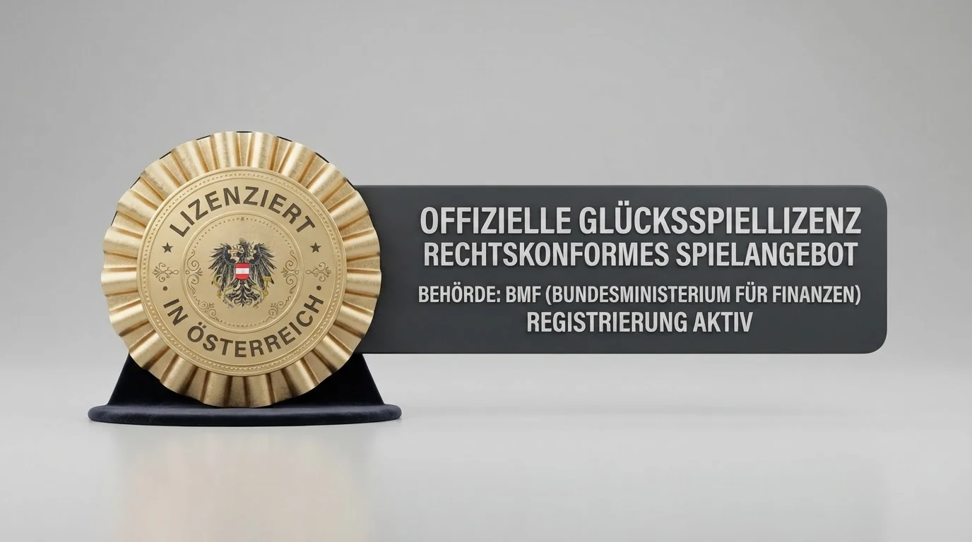 BMF-Logo neben dem win2day-Schriftzug und einer rot durchgestrichenen Liste von Offshore-Casino-Namen