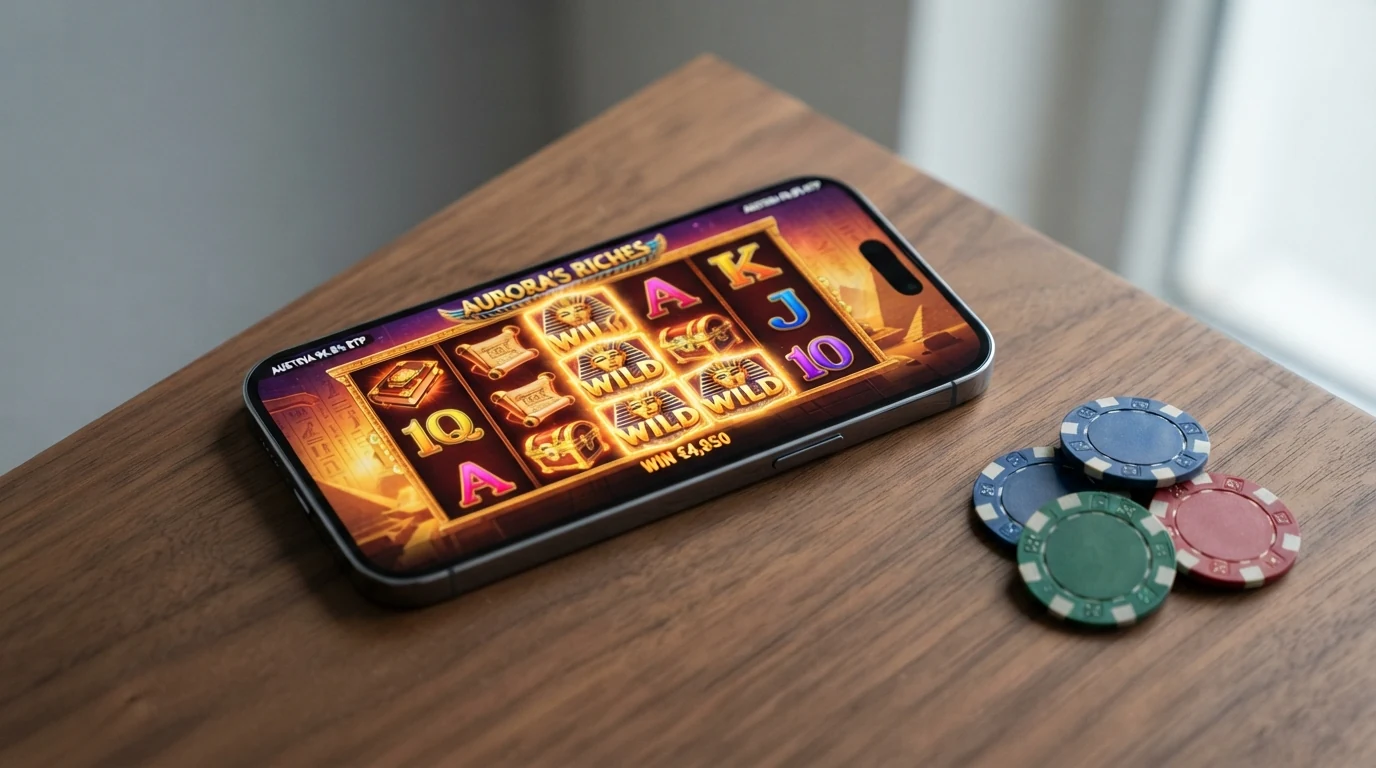 Eine Auswahl hochwertiger Online-Slot-Symbole mit RTP-Prozentwerten als Overlay — darunter Mega-Joker-Walzen und Book-of-99-Elemente